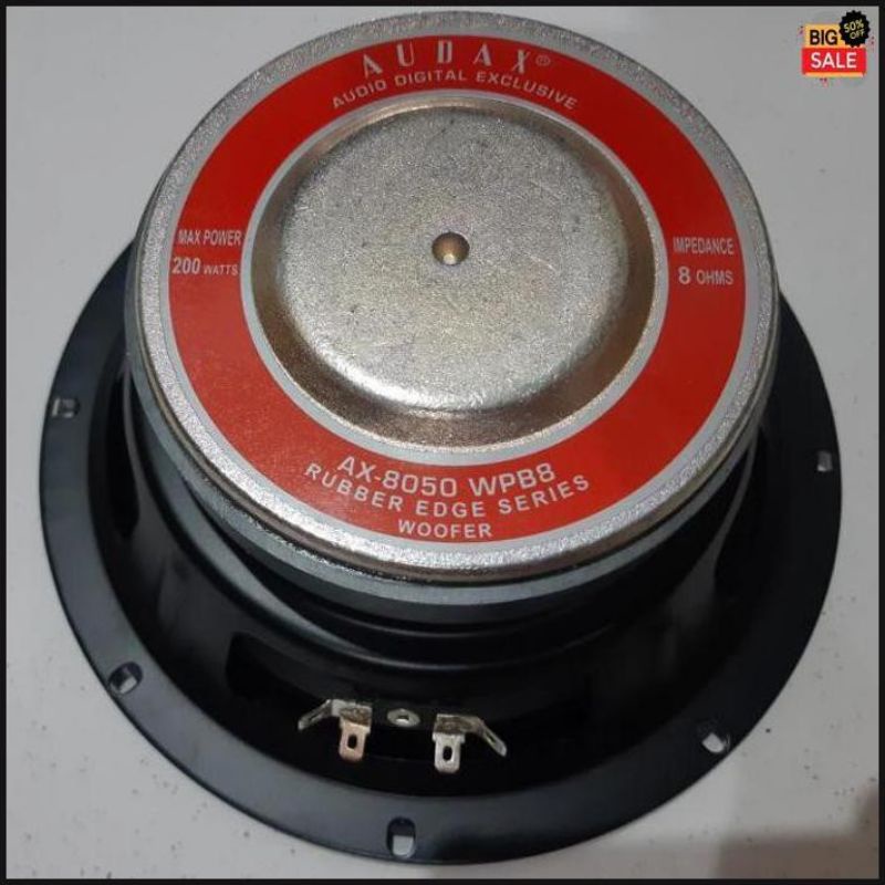 Speaker audax hot sale 8 inch