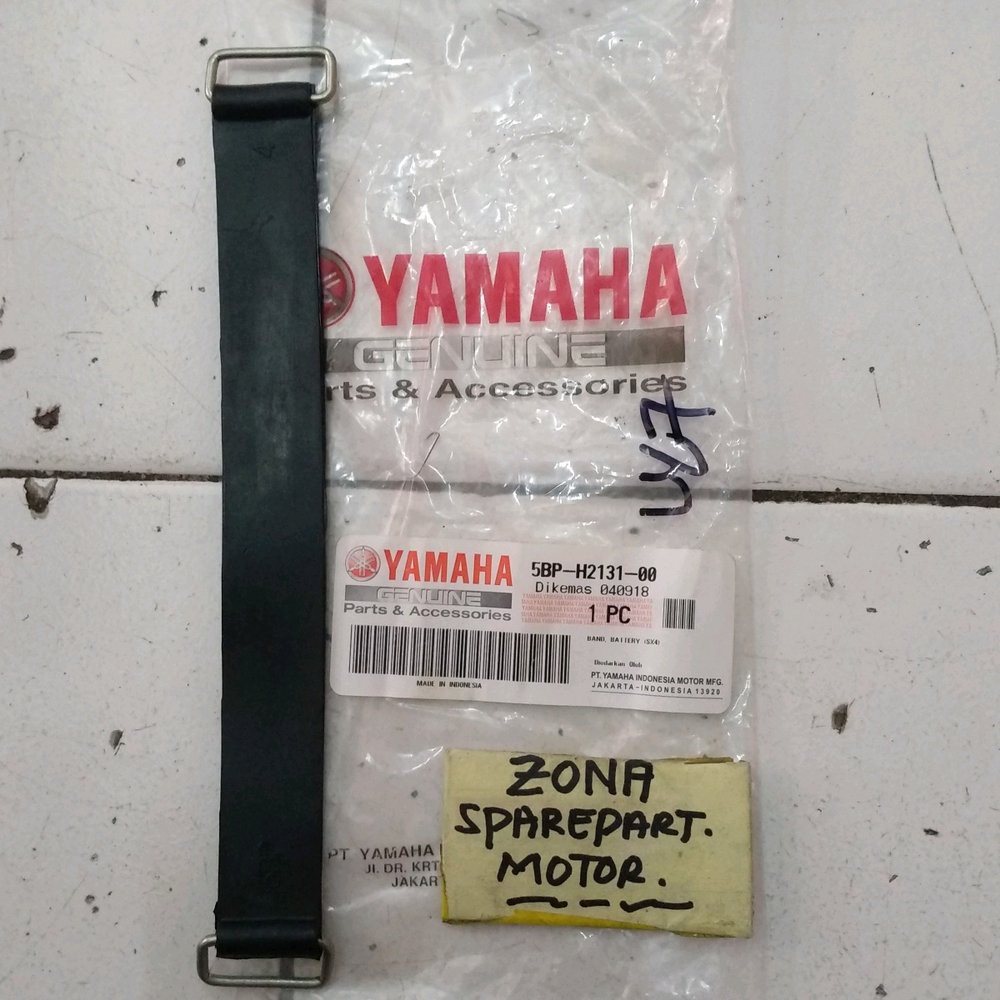 Jual Karet Sabuk Aki Scorpio Z 5BP Yamaha Asli | Shopee Indonesia