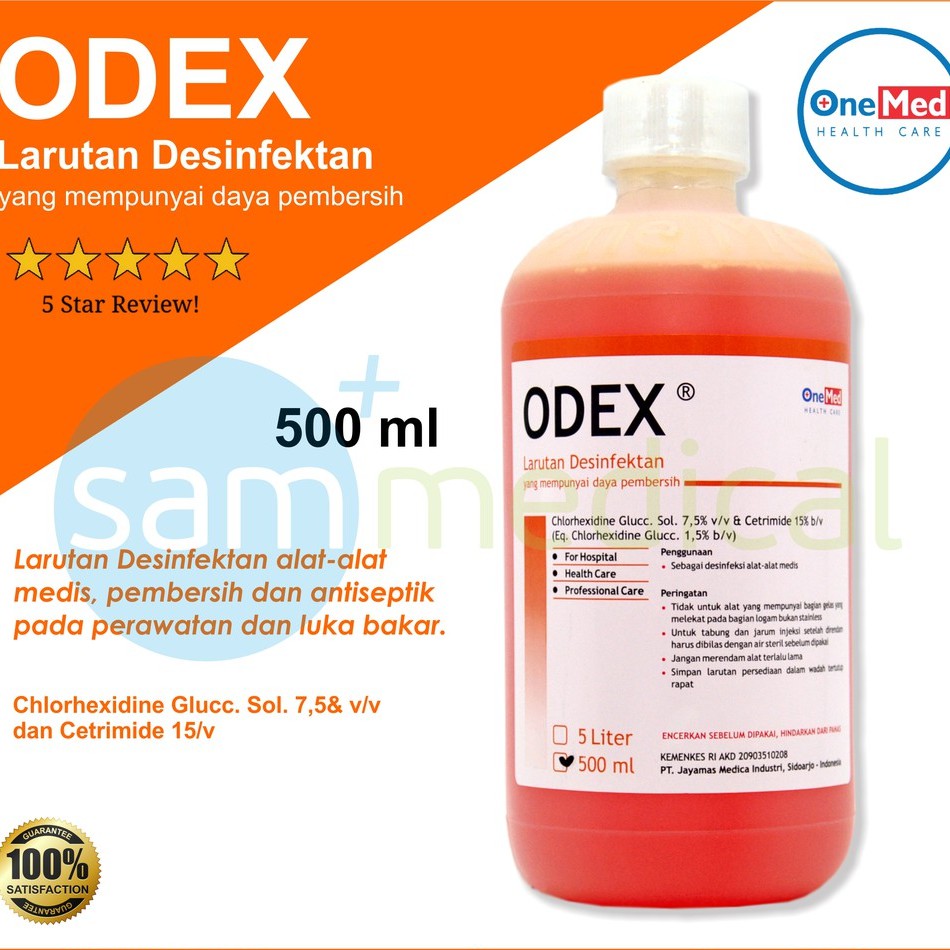 Jual One Med Odex Larutan Desinfectant 500ml Shopee Indonesia