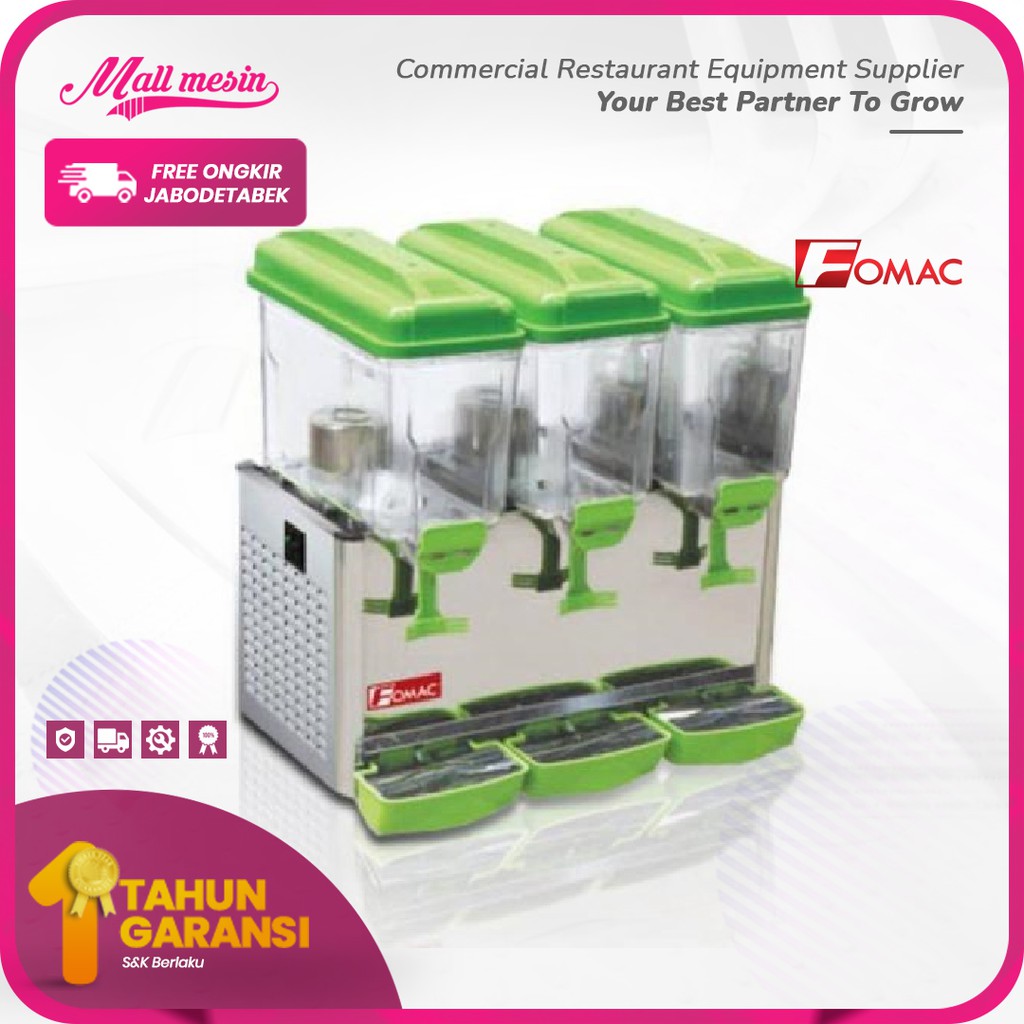 Jual Juice Dispenser Pendingin Minuman FOMAC Semua Varian Official