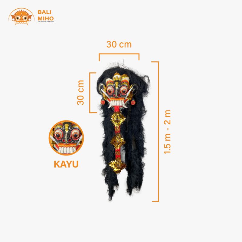 Jual Rangda Dewasa - Topeng Rangda Bali - Rangde bali - Rangda Menengah ...
