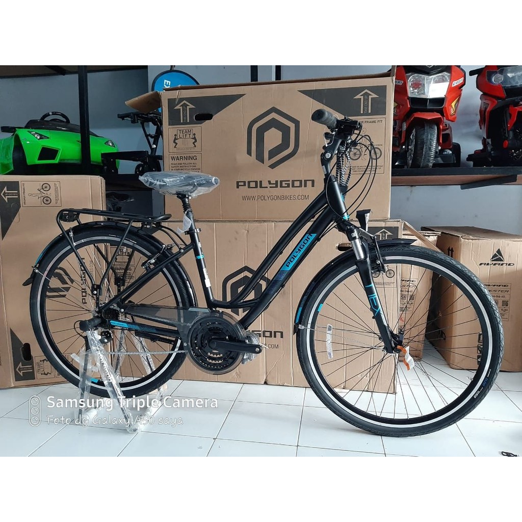 Polygon sierra deluxe sport men 2024 city bike