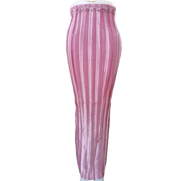 HN MODE Rok Plisket Polos Premium Satin Velvet Bawahan Rempel Polos Buat Formal Casual Look