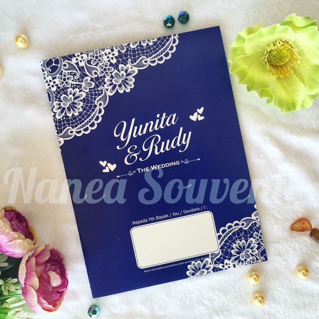 Jual Undangan/ undangan 1 warna / undangan custom/ undangan simple