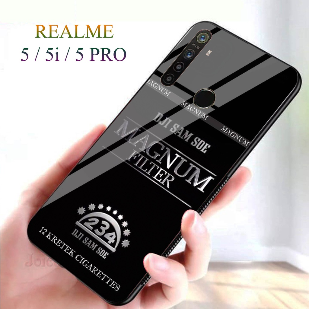 Softcase Glass Kaca REALME 5i 5PRO Casing HP REALME 5i 5PRO S11