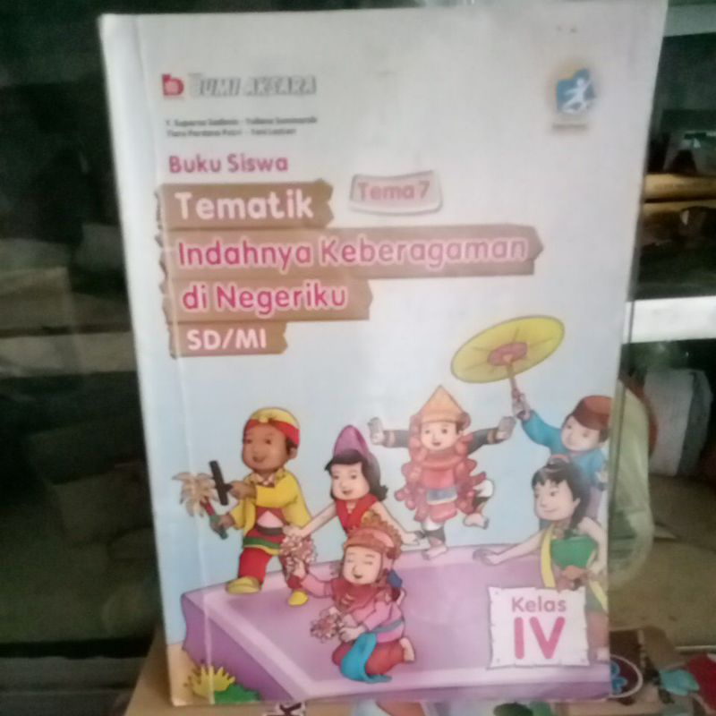 Jual Buku Siswa Tematik Tema Indahnya Keberagaman Di Negeriku Untuk