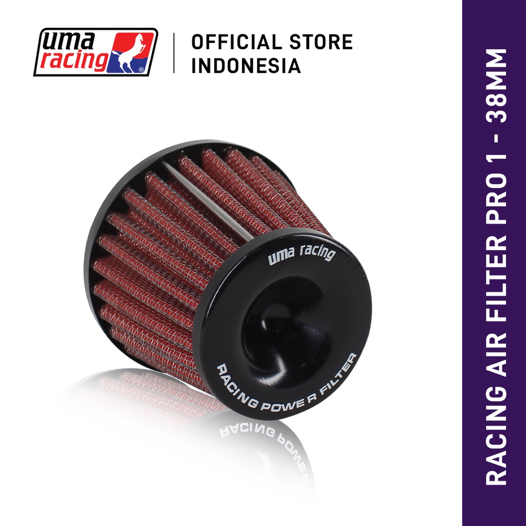 Jual Uma Racing - Racing Air Filter Pro1 38mm [ 02A00100 ] | Shopee ...