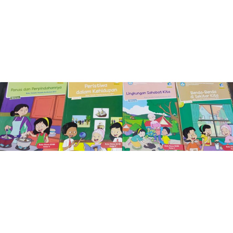 Jual Buku tematik DikBud siswa SD K13 kelas 5 (second) | Shopee Indonesia