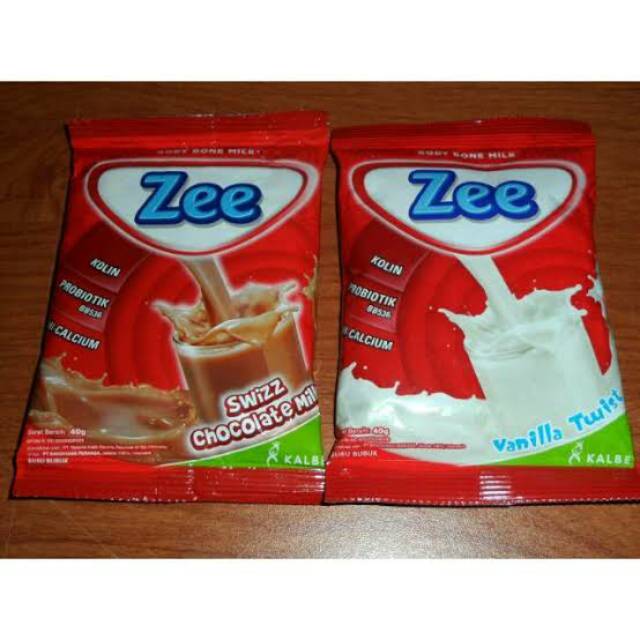 Jual Susu Zee renceng (10x40gr) | Shopee Indonesia