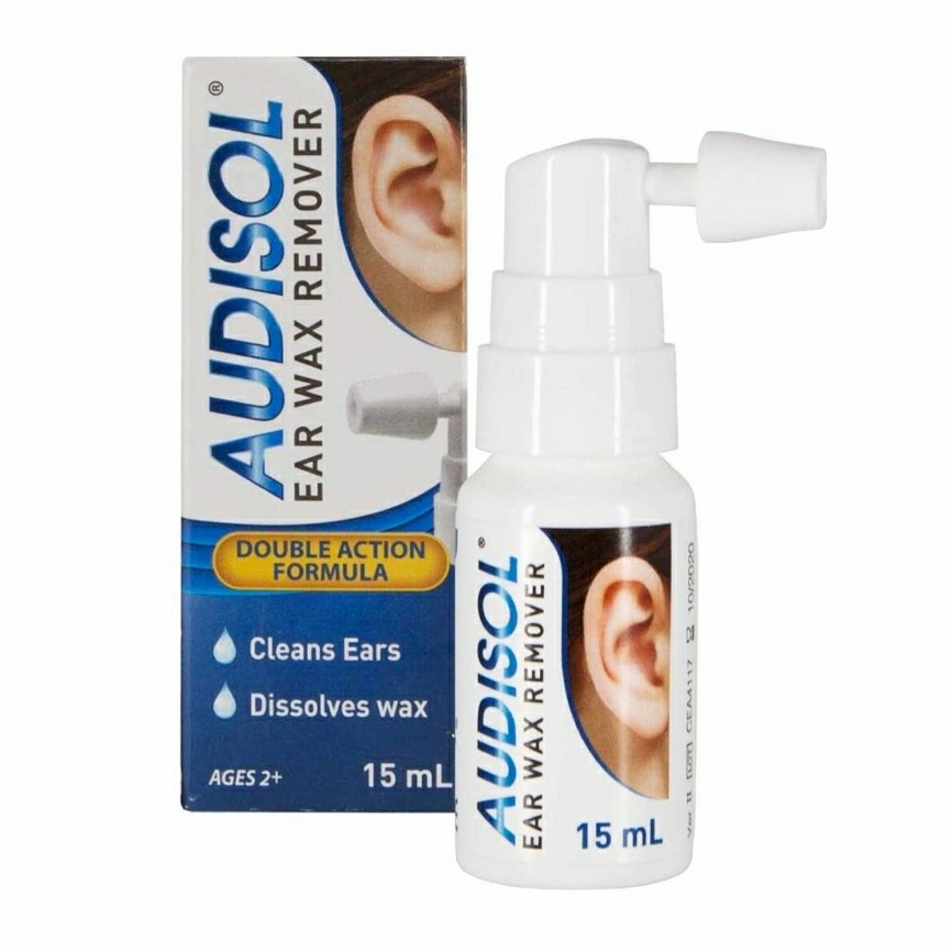 Jual Audisol Ear Wax Remover 15ml / Kotoran Telinga - Made in ...