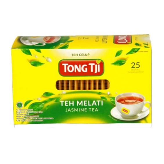 Jual Tong Tji Jasmine Tea Celup Isi 25 Celup Shopee Indonesia