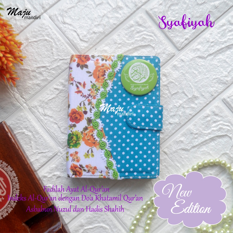 Jual Mushaf Syafiyah Al quran tajwid terjemah wanita pelangi full ...