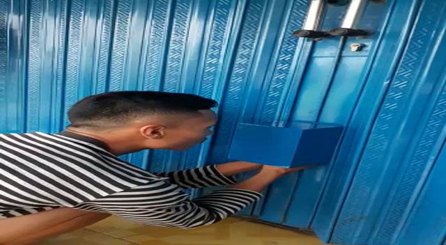 Jual box gembok pengaman folding gate/alat pengaman gembok foldinggate ...