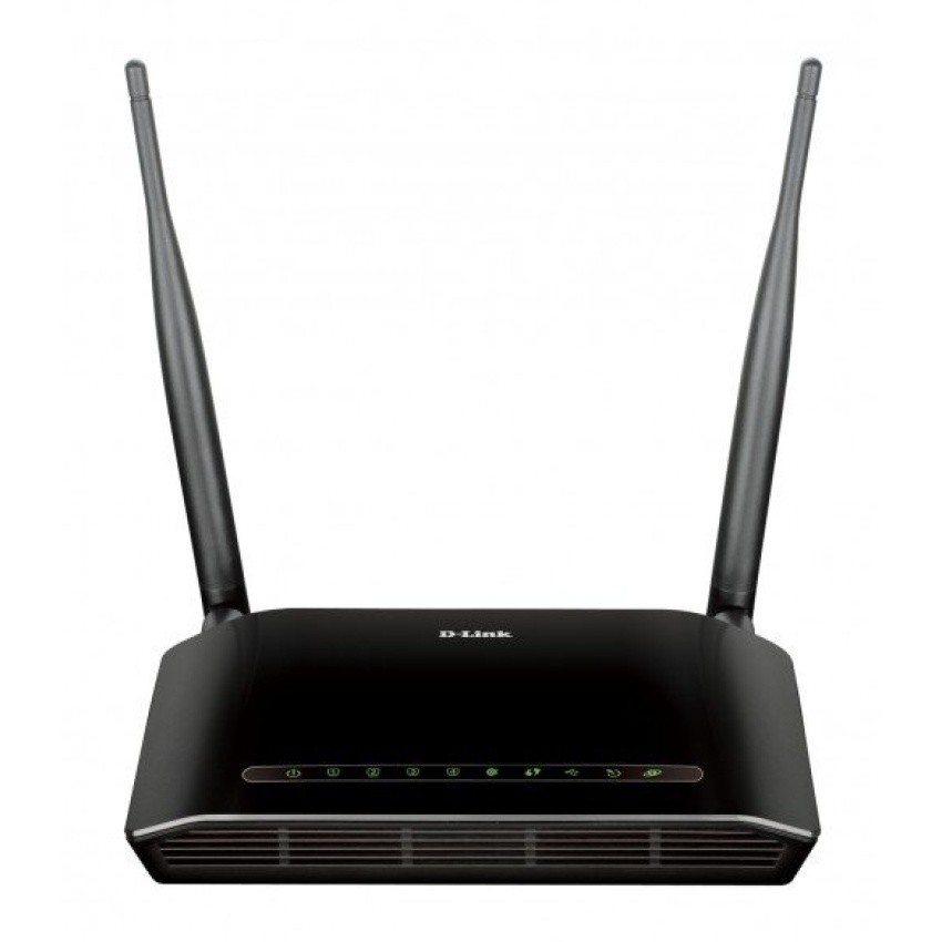 Jual D-Link DSL-2750E Wireless N300 ADSL2 Modem Router USB adsl ...