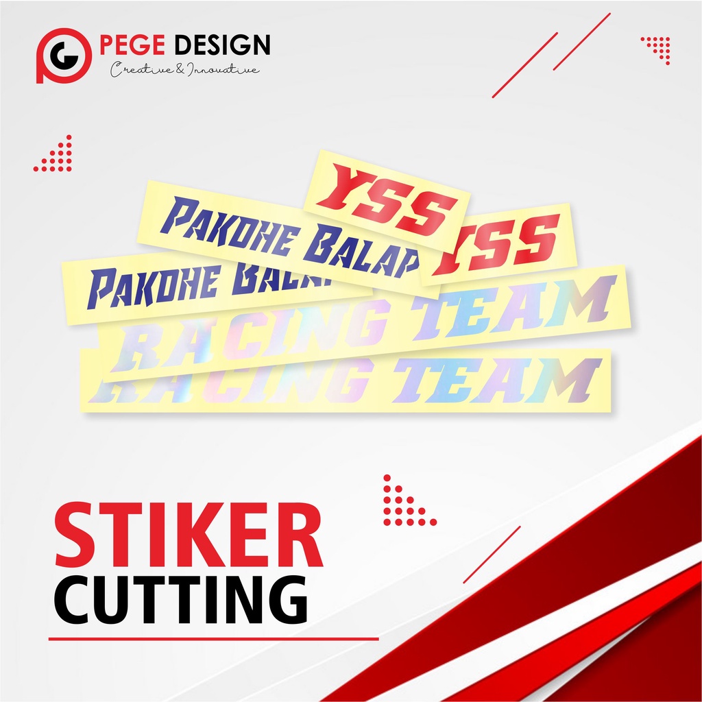 Jual STICKER CUTTING//STICKER BALAP//STICKER TIMBUL//BAHAN DAN KUALITAS ...