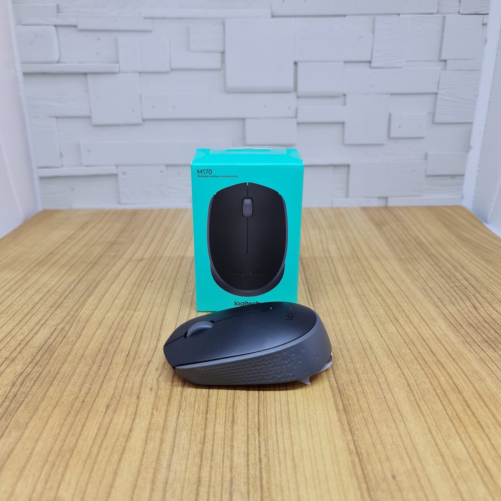 Jual Mouse WIRELESS Logitech M170 Original ( Hitam ) | Shopee Indonesia