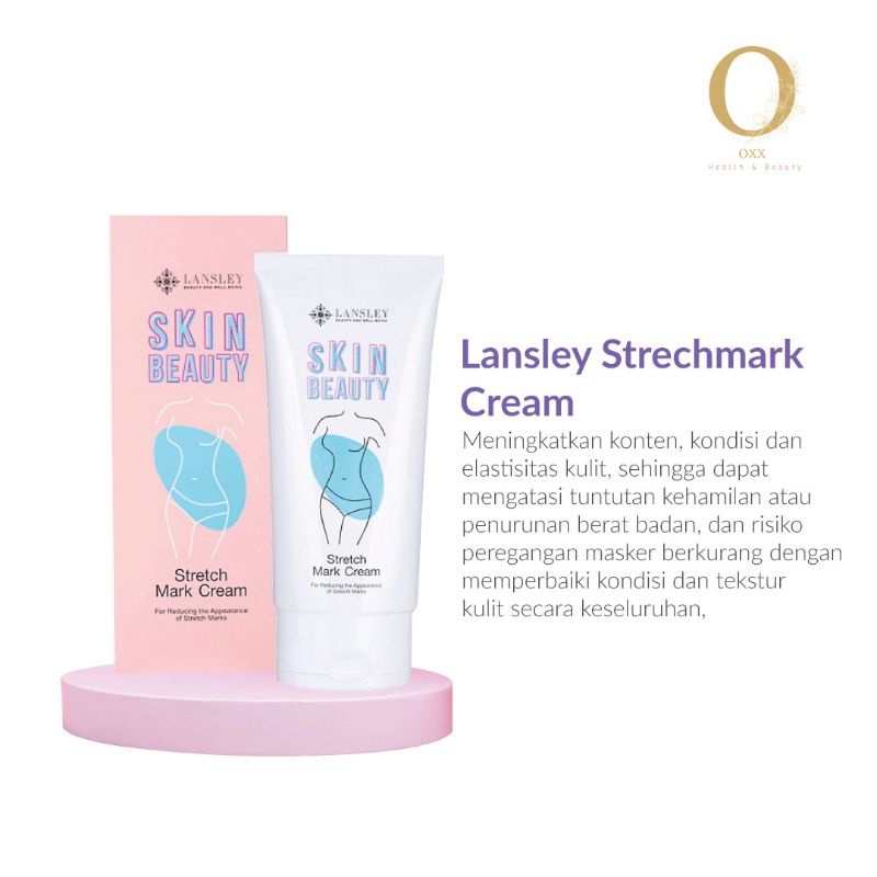 Jual LANSLEY STRECH MARK CREAM FROM BEAUTY BUFFET | Shopee Indonesia