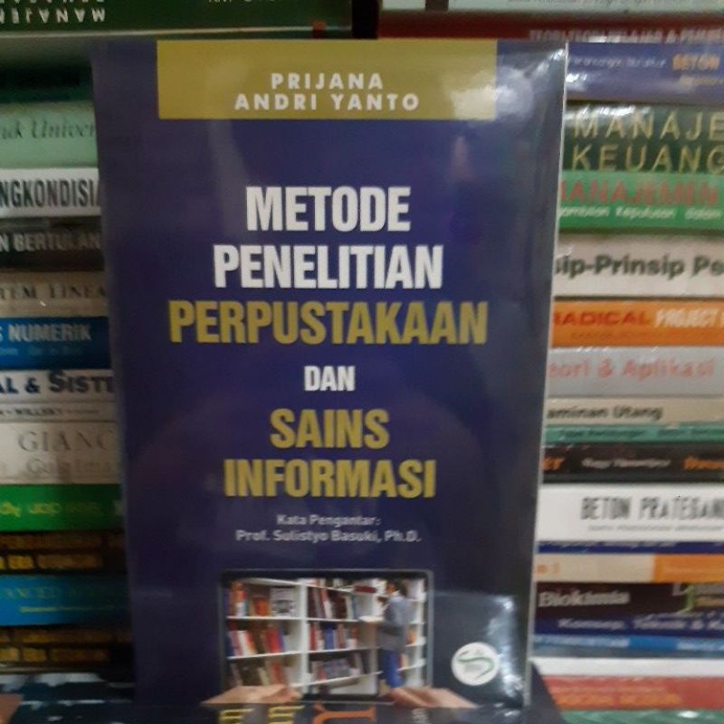 Jual Metode Penelitian Perpustakaan Dan Sains Informasi | Shopee Indonesia