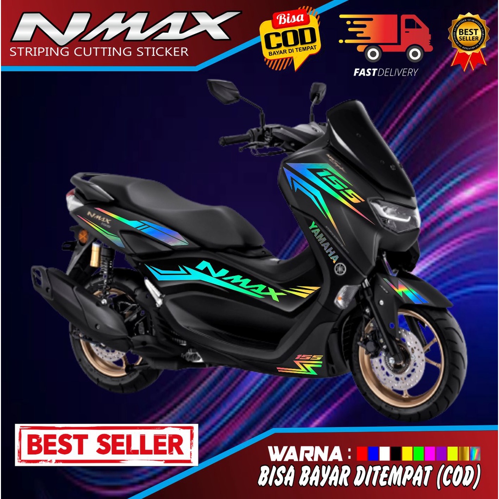 Jual STICKER NMAX NEW-CUTTING STICKER NMAX 2020 | Shopee Indonesia