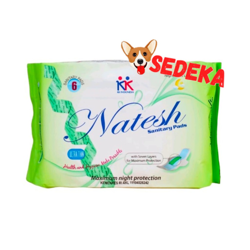 Jual Pembalut Herbal Natesh Extra Long Shopee Indonesia