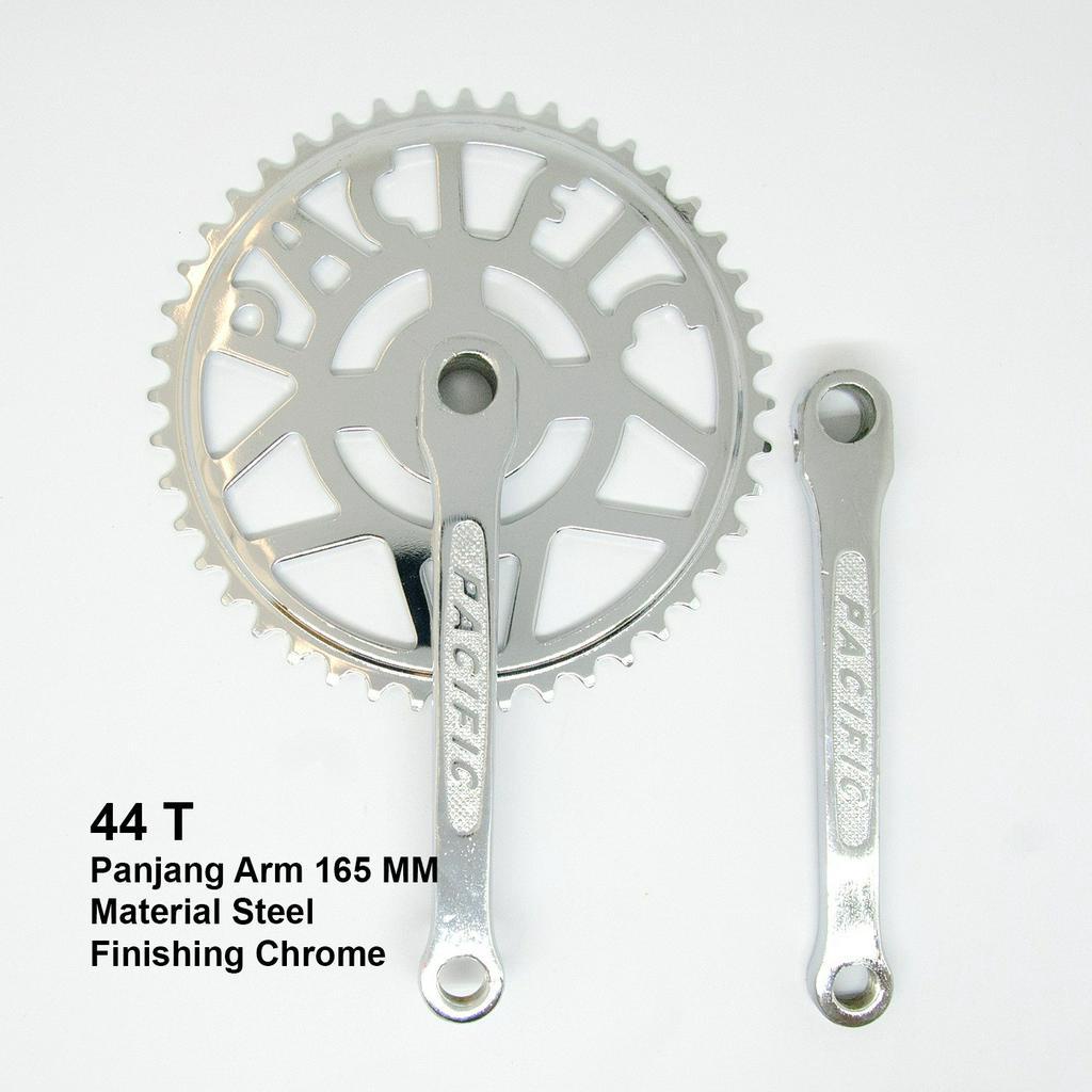 Jual Crank Piringan Gir Sepeda Onthel 44T Pacific As Bulat Shopee Indonesia