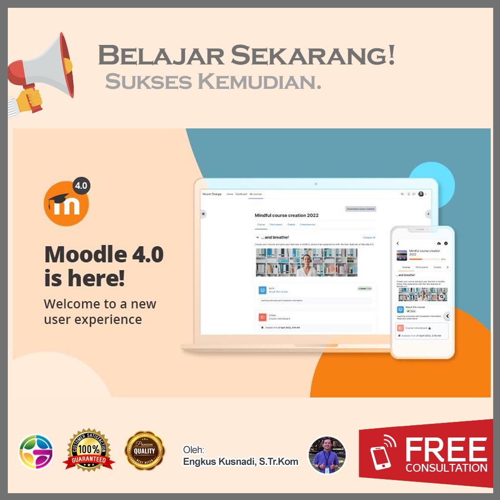 Jual Tutorial Instalasi Dan Konfigurasi Lms Menggunakan Moodle | Shopee ...