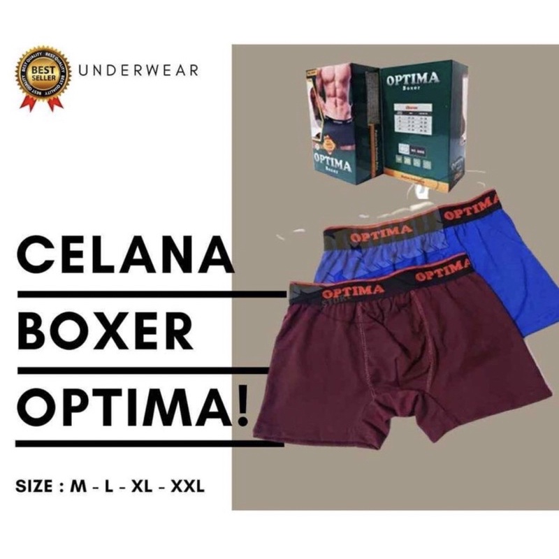 Jual OPTIMA BOXER PREMIUM QUALITY | Shopee Indonesia