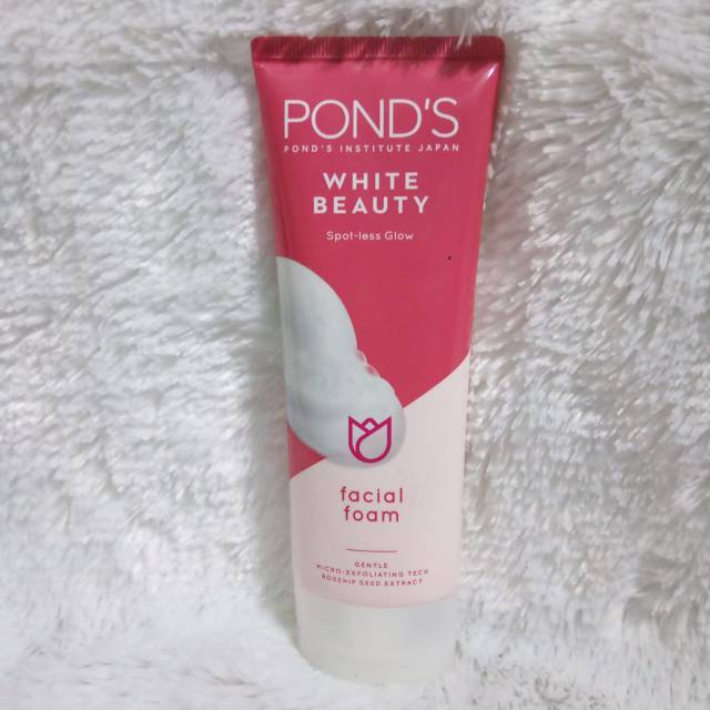 Jual PONDS White Beauty Facial Foam [100 Gr] - Kemasan Baru Pink ...