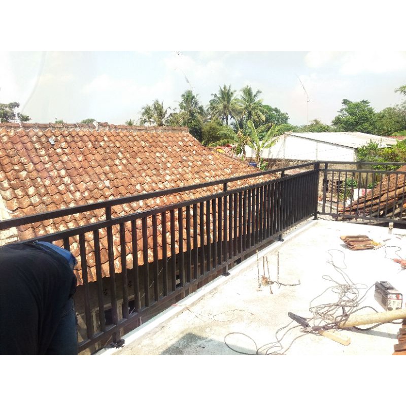 Jual pagar besi hollow minimalis | Shopee Indonesia