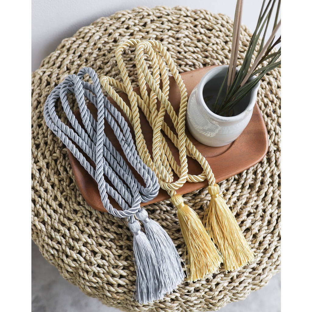 Jual Tassel Rope Belt ( Silver) | Zysku Xena | Tali Ikat Pinggang ...