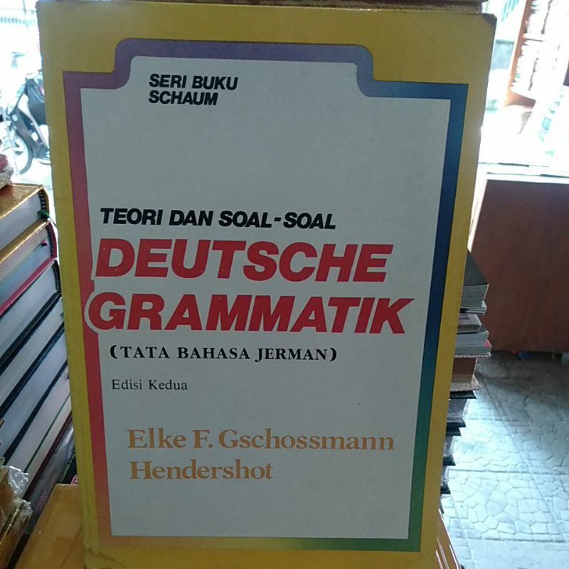 Jual TEORI DAN SOAL-SOAL DEUTSCHE GRAMMATIK TATA BAHASA JERMAN | Shopee ...