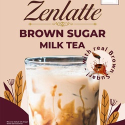 Jual Zen latte Milk Tea BROWN SUGAR 5x28gr | Shopee Indonesia
