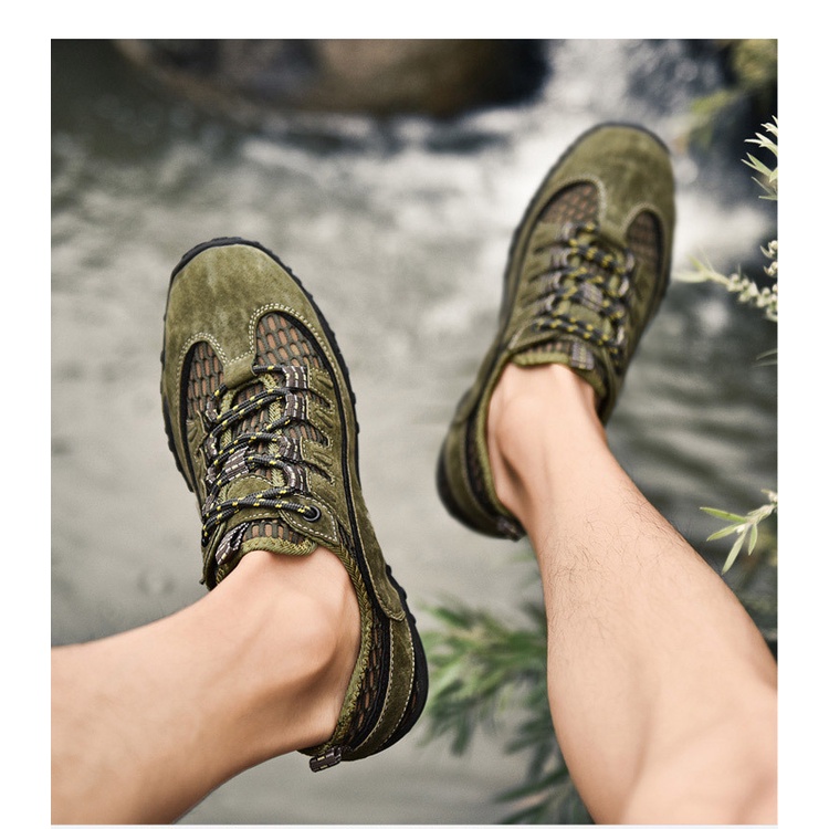 Jual Sepatu Pria Ukuran Plus Sepatu Lari Luar Sepatu Kasual Mesh Hollow ...