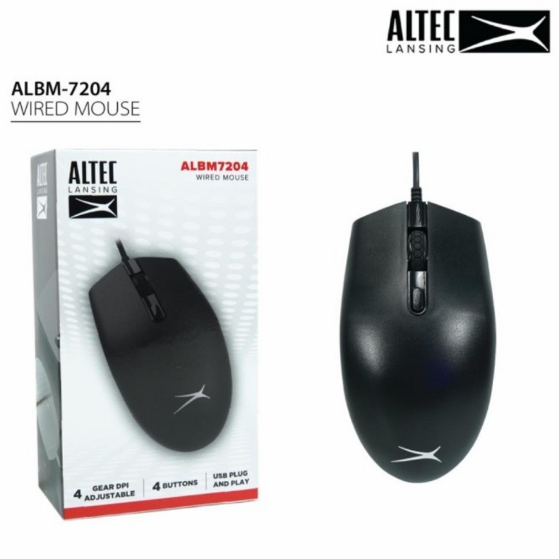 Jual MOUSE USB ALTEC LANSING ALBM7204/ MOUSE KABEL | Shopee Indonesia