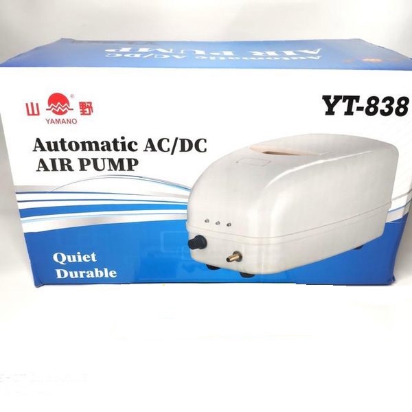 Jual Blower Aerator Aki YT 838 ACDC AC DC Air Pump Pompa Udara Kolam