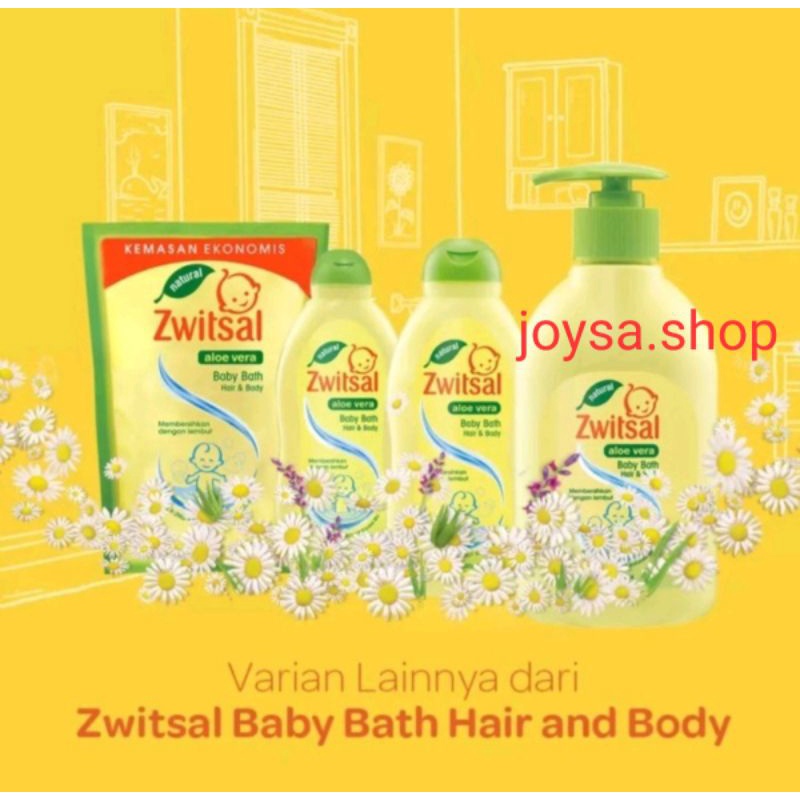 Jual Zwitsal Baby Bath Hair & Body Aloe Vera 2 In 1 100 Ml/ 200 Ml/ 300 ...