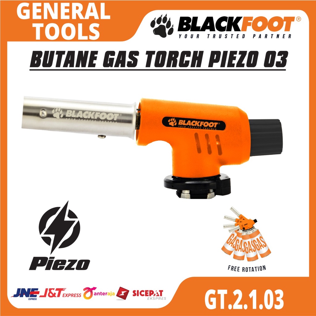 Jual BLACKFOOT Portable Gas Torch Blackfoot / Kepala Gas Torch Kaleng