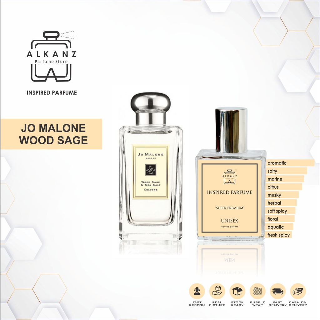 Jual Inspired Parfum Jo Malone Wood Sage Sea Salt Parfume Farfum