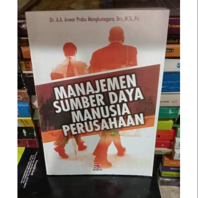 Jual Manajemen Sumber Daya Manusia Perusahaan Dr. A.A Anwar Prabu ...