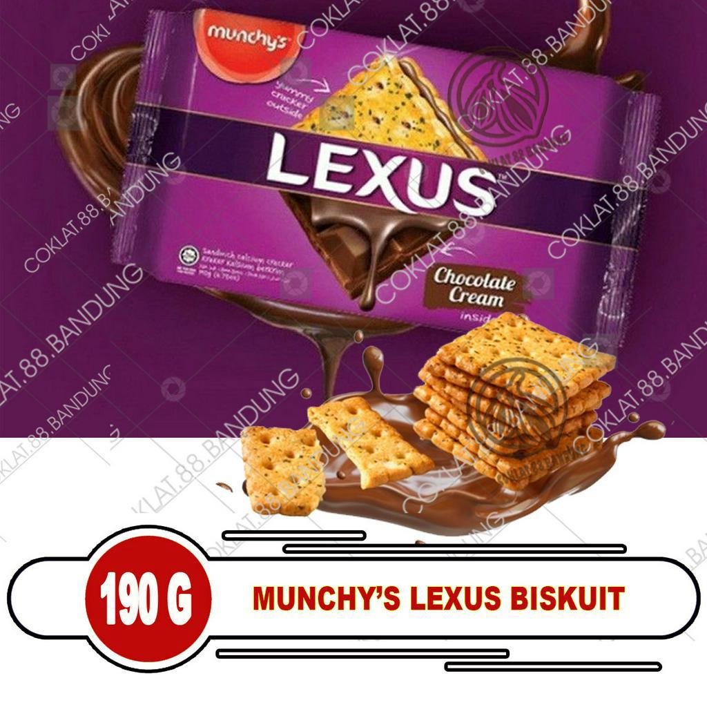 Jual Lexus Sandwich Biskuit 190gr Munchys Lexus Coklat Malaysia Lexus