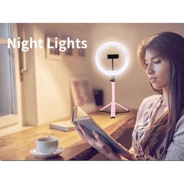 Lampu Ring Light Tripod Ring Fill Light Selfie