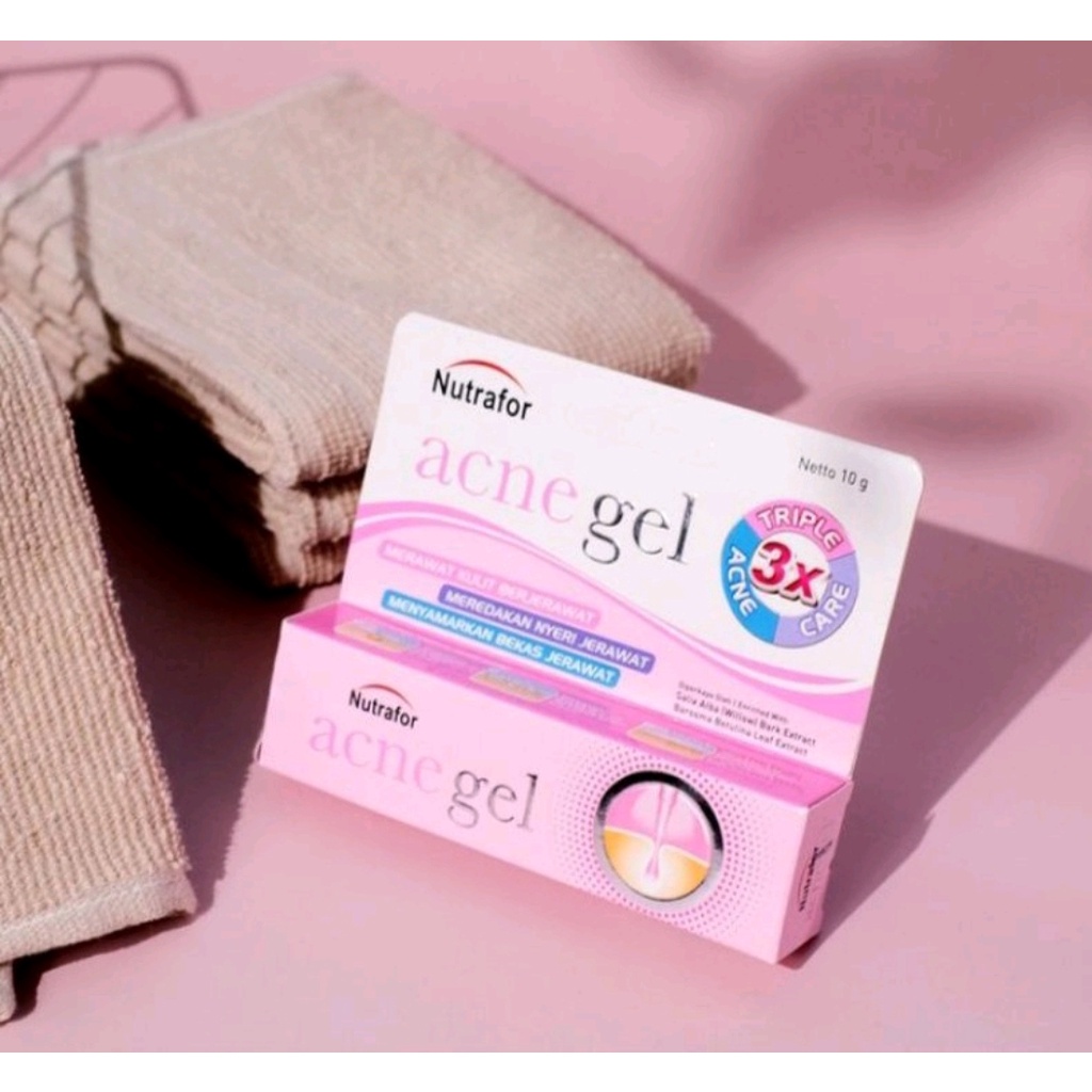 Jual Nutrafor Acne Gel 10g | Shopee Indonesia
