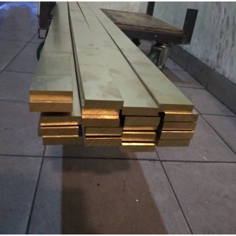Jual Plat strip kuningan 5mm x 20mm x 3000mm | Shopee Indonesia