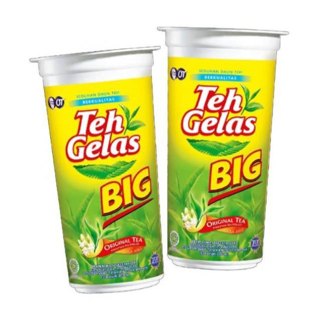 Jual Teh Gelas Big Cup Original 300ml 1 Dus 24 Pcs Shopee Indonesia