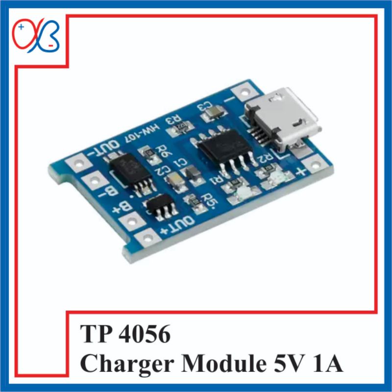 Jual Modul TP4056 with protection charger auto cut off | Shopee Indonesia