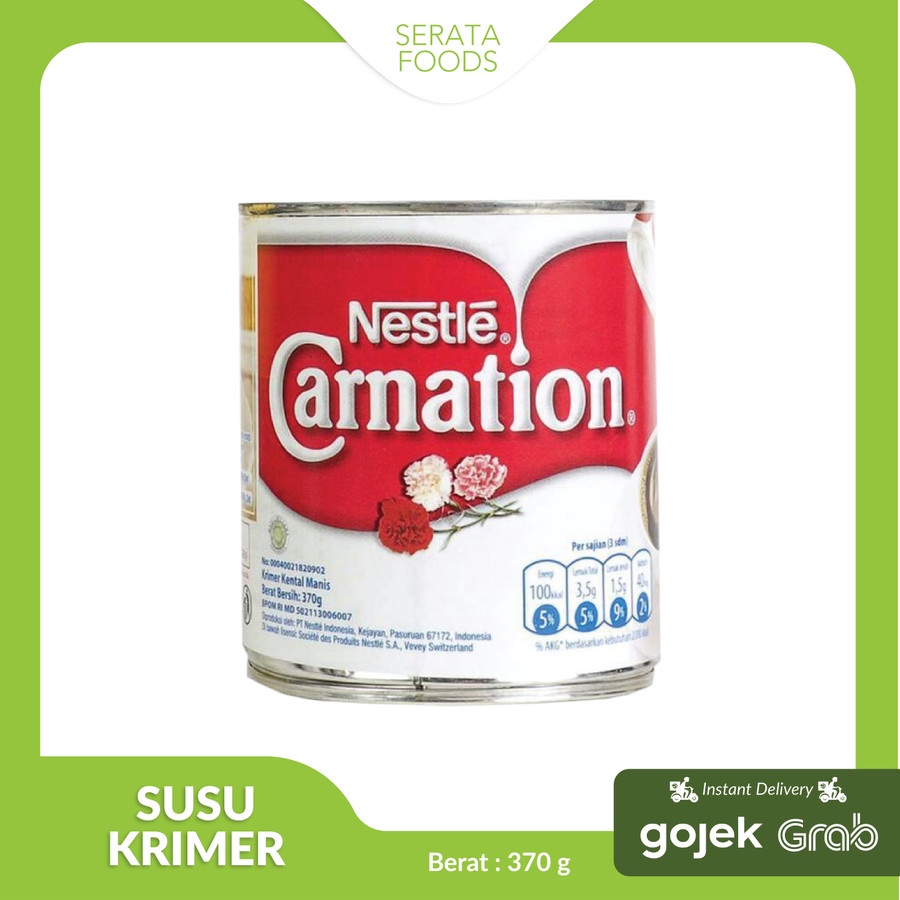 Jual Nestle Carnation Krimer Susu Kental Manis 370 Gr | Shopee Indonesia