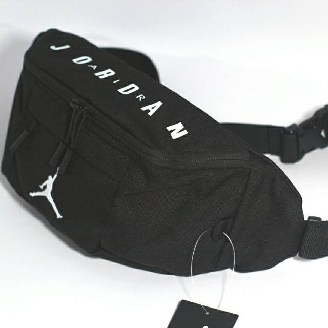 Jordan waist cheap bag black