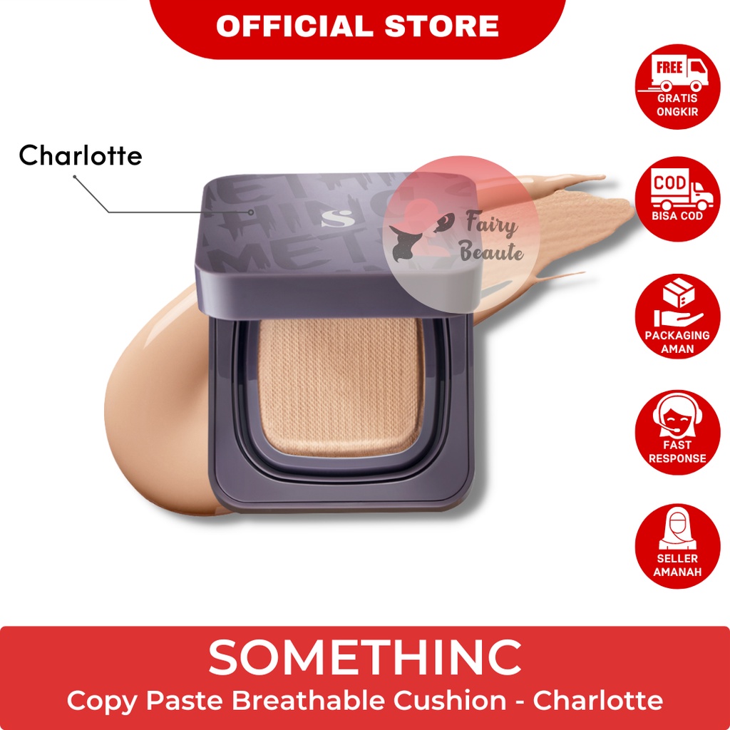 Jual Somethinc Copy Paste Breathable Cushion SPF33 PA++ 15gr Full ...