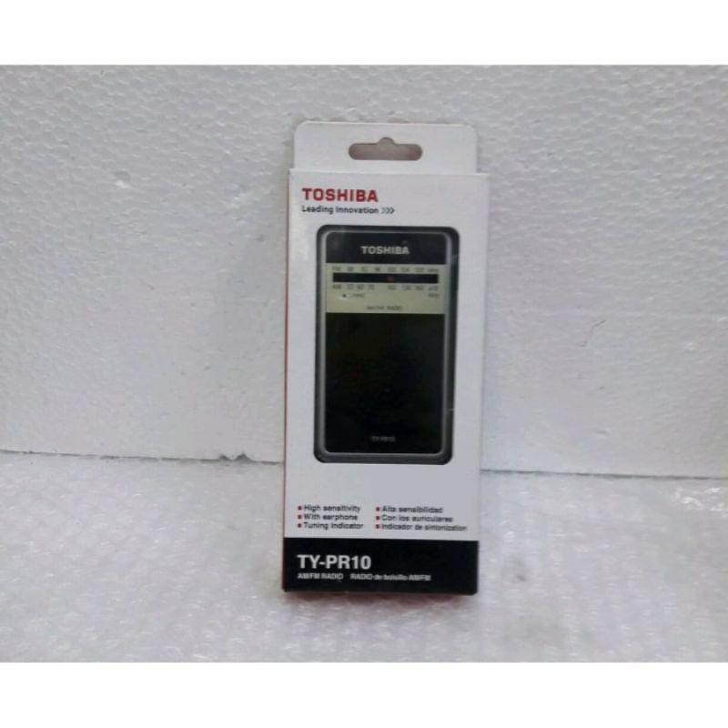Jual TOSHIBA RADIO AM FM POCKET TY PR 10 WITH EARPHONES | Shopee Indonesia