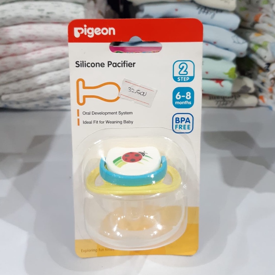 Jual Pigeon Silicone Pacifier Step 2 Soother 6 8 Months Empeng Bayi